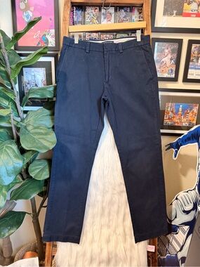 Banana Republic Navy Blue Men's Chino Pants